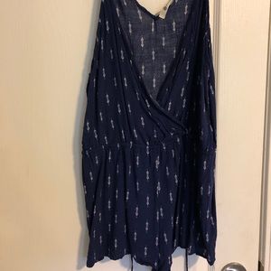 Blue romper